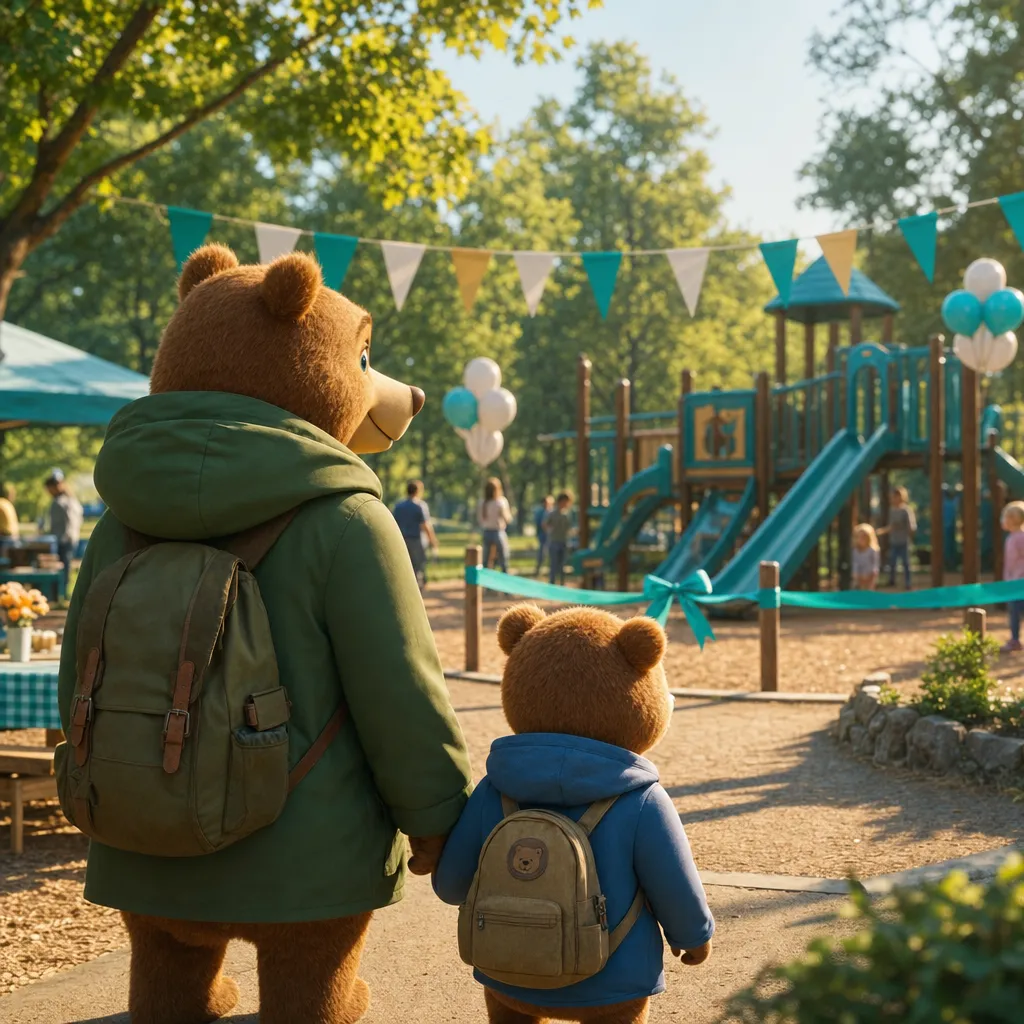 A sponsored community park